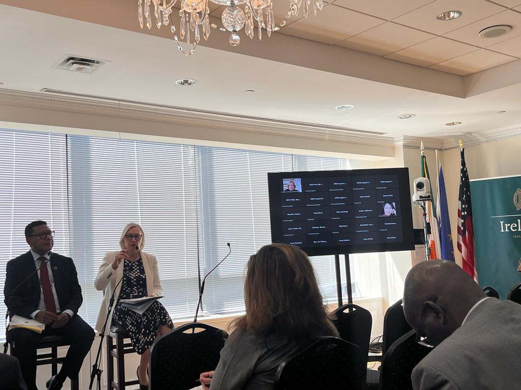 ElizabethSpehar's tweet photo. The UNGA resolution on #FinancingForPeacebuilding and the New Agenda for Peace are opportunities to increase investment in peacebuilding and prevention. We also need inclusive approaches to international aid, including through more south-south and triangular cooperation. #UNGA https://t.co/rsWcV9Wo0a