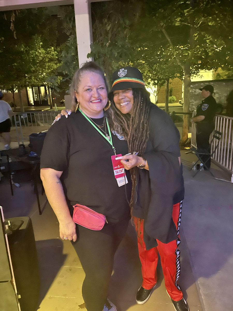 Still can’t believe this happened. Thank you for signing my ‘Down to Earth’ cassette <a href="/DaRealMonieLove/">Monie Love</a>! 
#HipHop918 #Tulsa
<a href="/GuthrieGreen/">Guthrie Green</a>