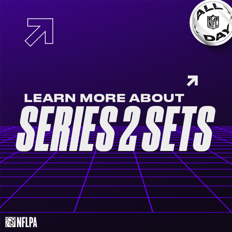NFLALLDAY's tweet photo. 🏁 SERIES 2 🏁

Coming as part of Week 2 Playbook Reward packs...

The first Moments released from Series 2, which marks the 2022 season, mixed in alongside existing Series 1 Moments.

As we prepare to start minting, we wanted to share some notes on our regular-season sets ⬇️
