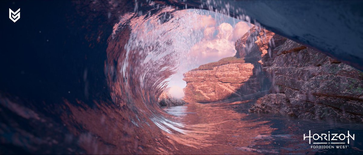 Slides for the #rtradvances @siggraph 2022 Rendering Water in #HorizonForbiddenWest by @Guerrilla from Hugh Malan have been posted on advances.realtimerendering.com/s2022/index.ht… - enjoy!