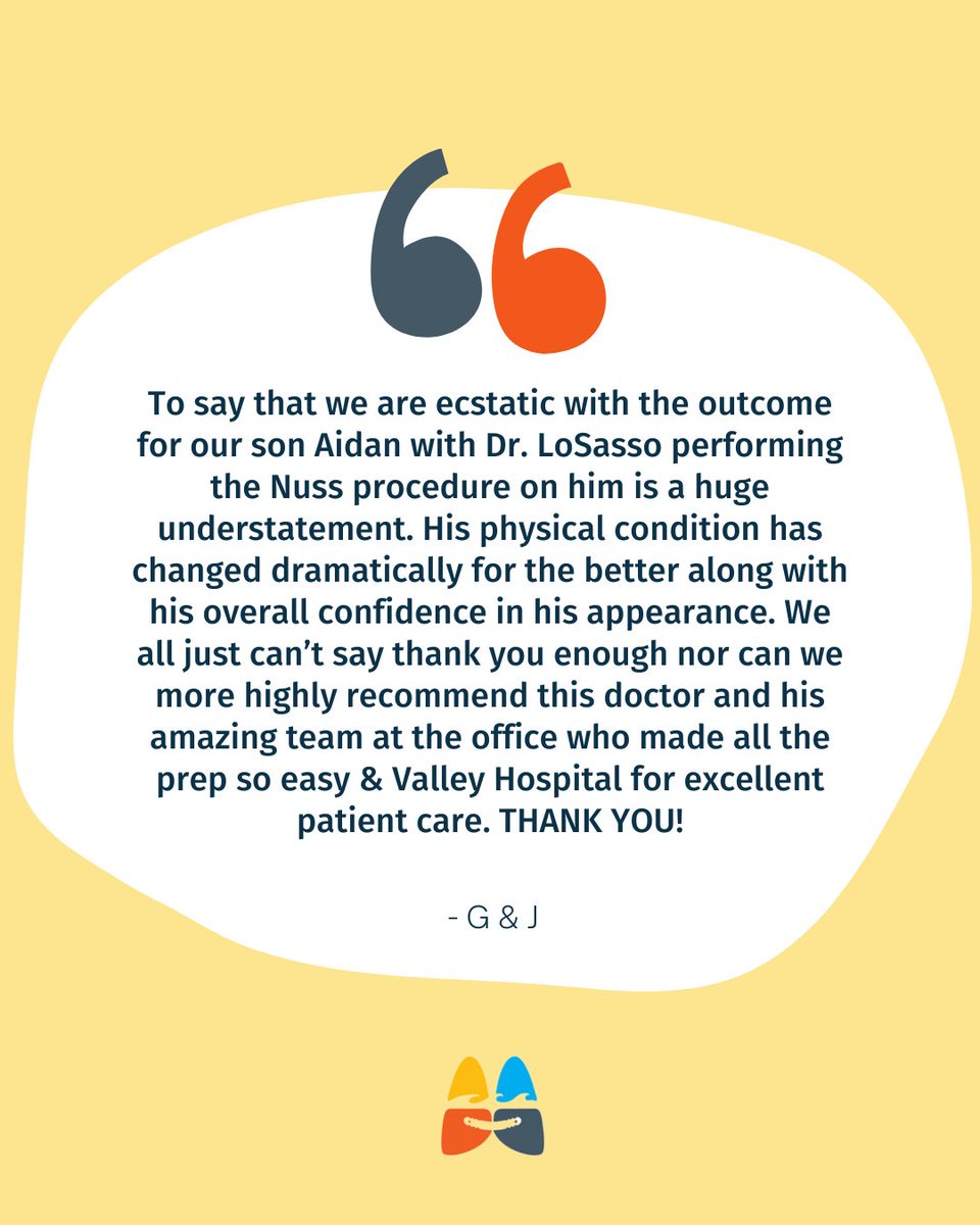 NussProcedure's tweet photo. If you are a past patient and can take the time to leave us at https://t.co/yaBaMDmRiW, that would be very much appreciated.⁠ ⁠
.⁠
.⁠
.⁠
#drlosasso #nussprocedure #pectusawareness #pectusbar #nuss #pectus #pectusexcavatum #pectuscarinatum #nussbar https://t.co/OUaVD7AEZC