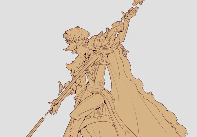a wip for the Royal  #swordtember2022 prompt :D 