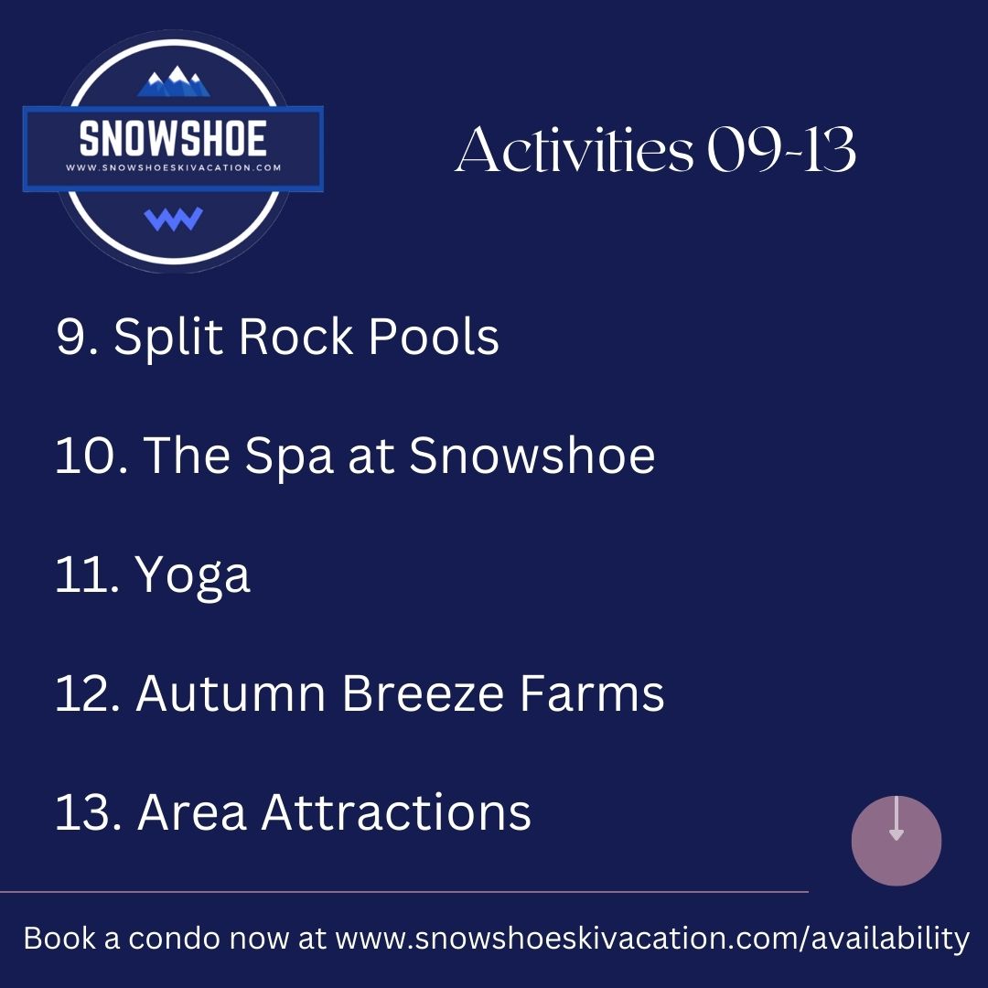 No better place to be for the winter than Snowshoe Mountain! Book a condo today at snowshoeskivacation.com/availability/ #snowshoewestvirginia #skiresort #vacationhome #lodge #snow #skiing #ski #parks #snowmobile #attractions #vacation #winter