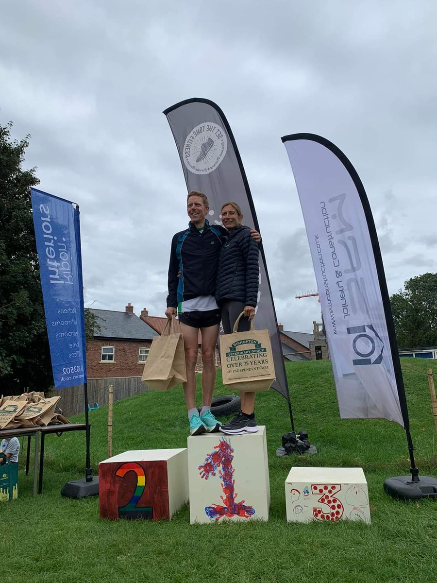 beckbusters's tweet photo. Well done to our fastest villagers: 

Edward Forsythe 35:14
Sarah Worthington 48:40

👏👏👏 https://t.co/ofRlDjdK9Y