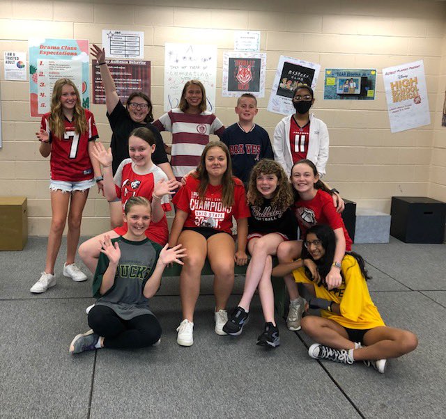 LibertyMDL's tweet photo. Jersey Day to kick off Spirit Week! #libertyms #ForsythConnects https://t.co/GFbdxiDYYr