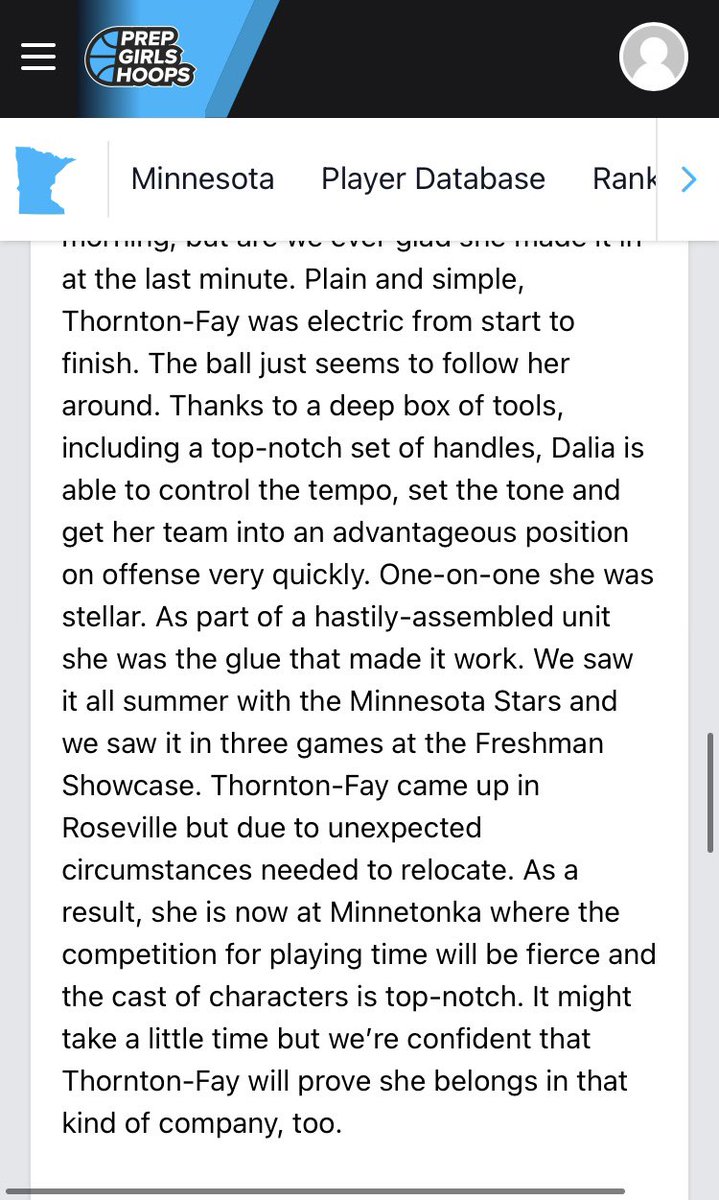 100% on the math test and now being name 1st team All Star @PGHMinnesota 2026 Showcase, in the wise words of @icecube “Today was a good day” Thanks so much @GMacHoops @coach_rudy22 @tonyragtime76 !