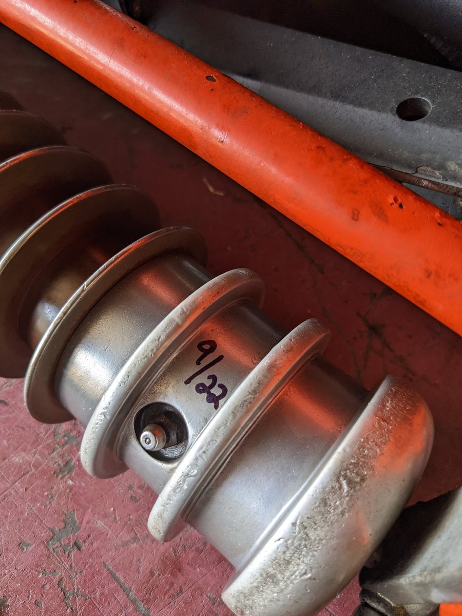 Coming into rebuild season means new bearings, seals &amp; grease. Switching to bentonite grease this year in hopes of better water resistance.