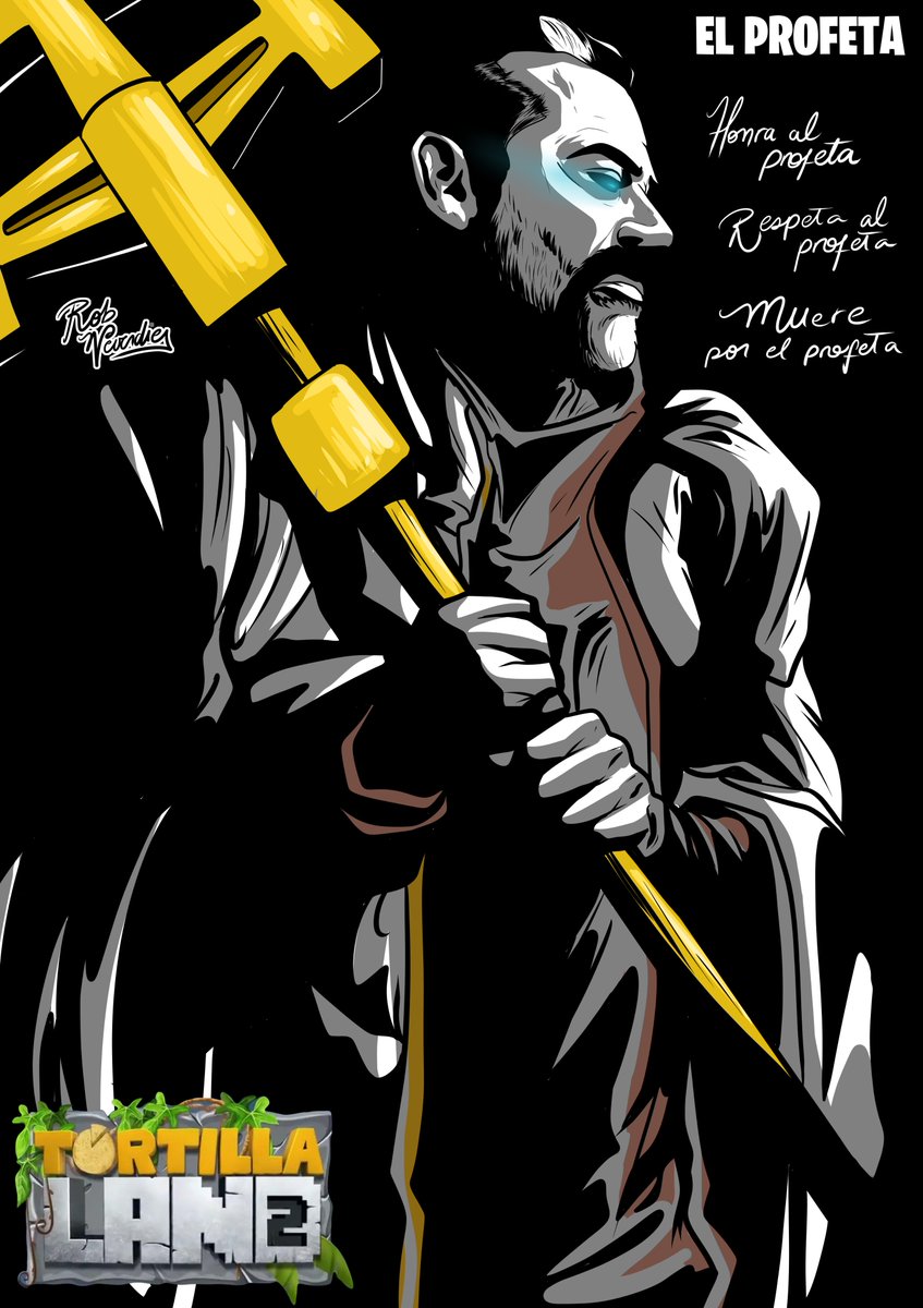 RNeverdied's tweet photo. #TortillaLand2 #Tortillalandfanart #elprofeta https://t.co/KzaOmjQ9SY