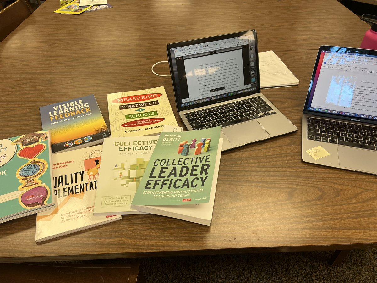 Anyone else buy all the Pd/research books and wish there was a magic way to absorb the info faster than reading them? 🤣 I’m putting my dissertation research into practice with a project @ school. I’m excited to see how this helps our school and students! Stay tuned…#leadersread