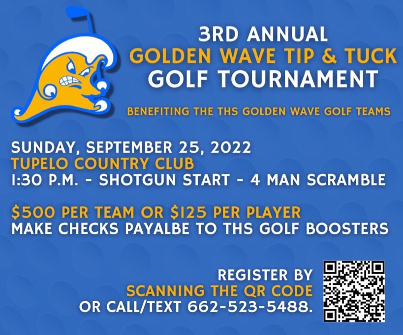 Tup_Golf's tweet photo. Hurry, Hurry! Spots are filling up. We have a few more available. If you are interested please come out and support the Tupelo Golf Teams. https://t.co/SEf4A3znGi