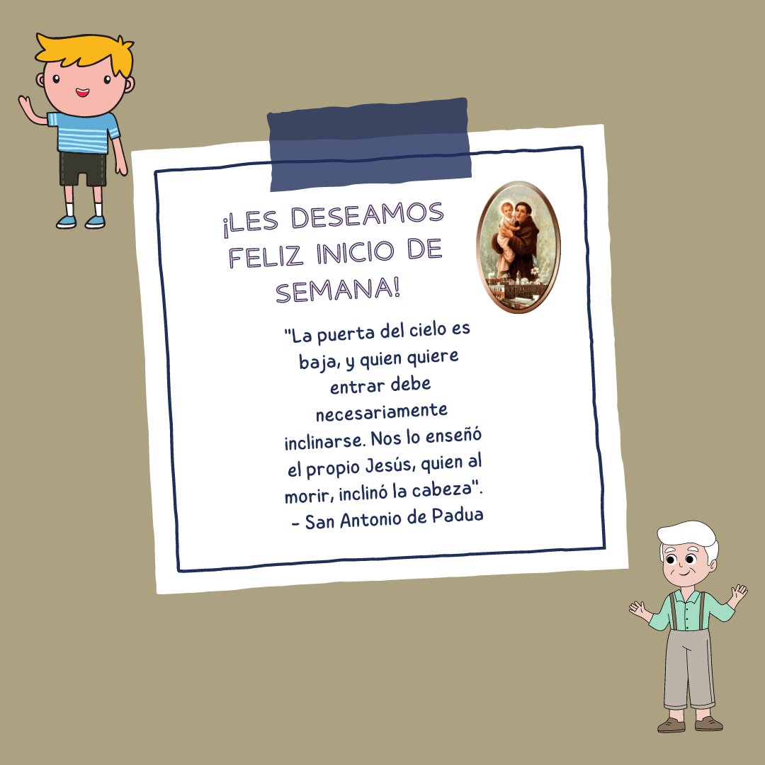 Fundsanantonio's tweet photo. Hoy #lunes empieza otra semana tras unos días de descanso, sinónimo de que hemos recibido otra oportunidad de transitar el camino de la vida.

Si deseas colaborar con nuestros #ancianos y #niñosespeciales,escríbenos al:

📞 0414-4774047
📧 fundsanantoniodepadua1999@gmail.com https://t.co/M3gfc423MV