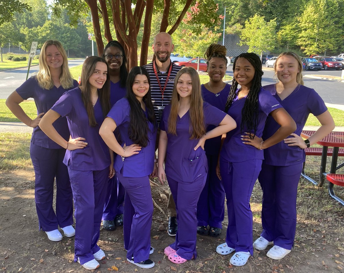 JacksonRN723's tweet photo. It only took five years, but here they are, the first CNA class for Fort Mill school district.￼￼ https://t.co/j7OFBmrNkA
