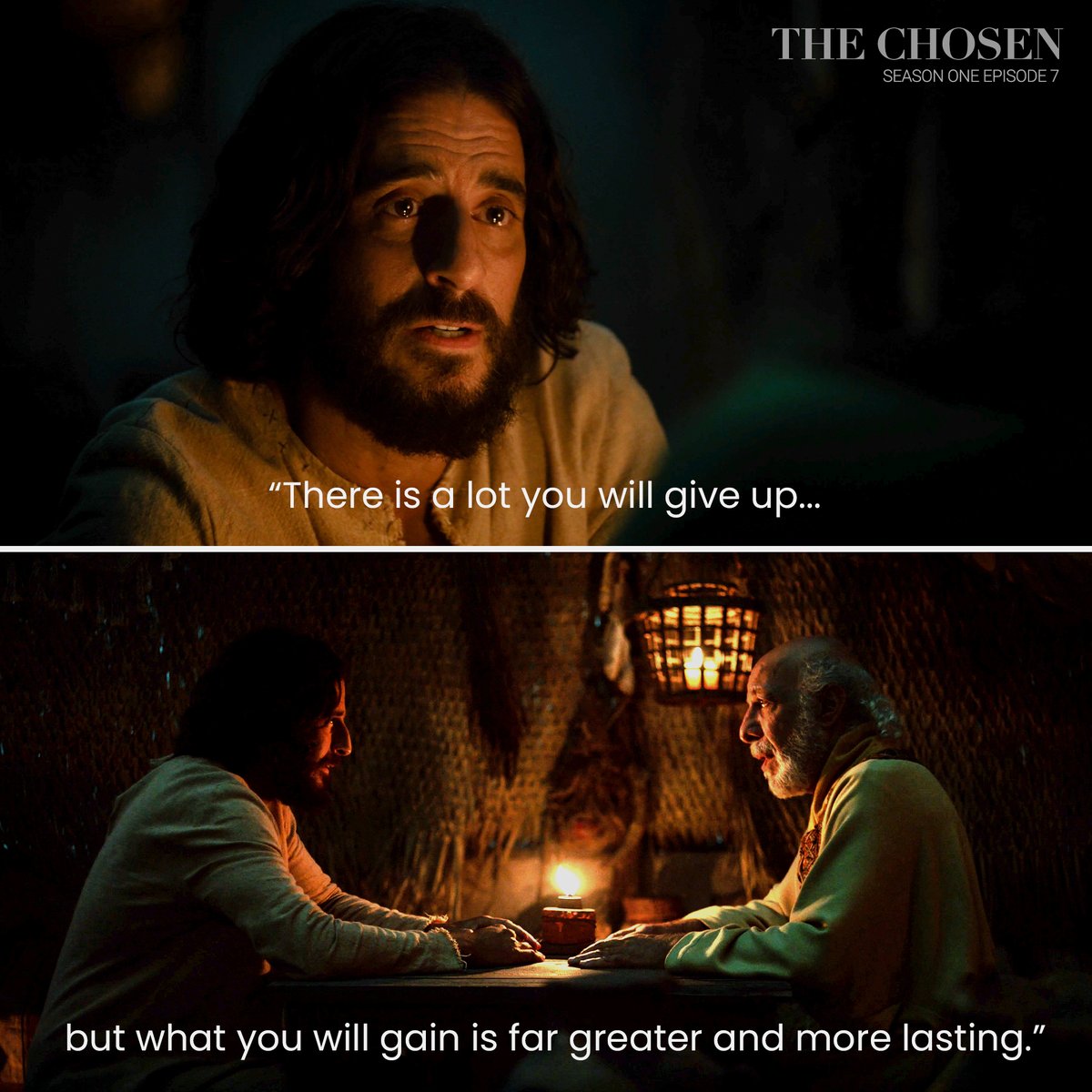 What Jesus said to Nico in Episode Seven of Season 1 applies to literally every human alive when considering surrender to God.