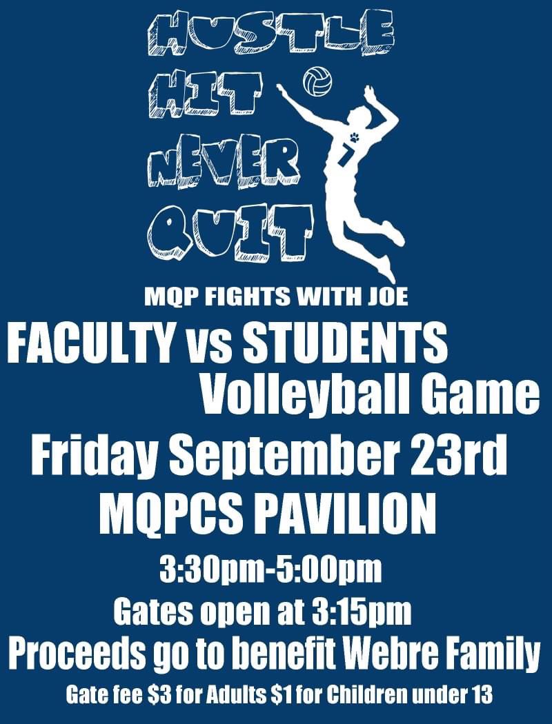 This Friday!!! Come out and support our dude at MQP before the football game!!