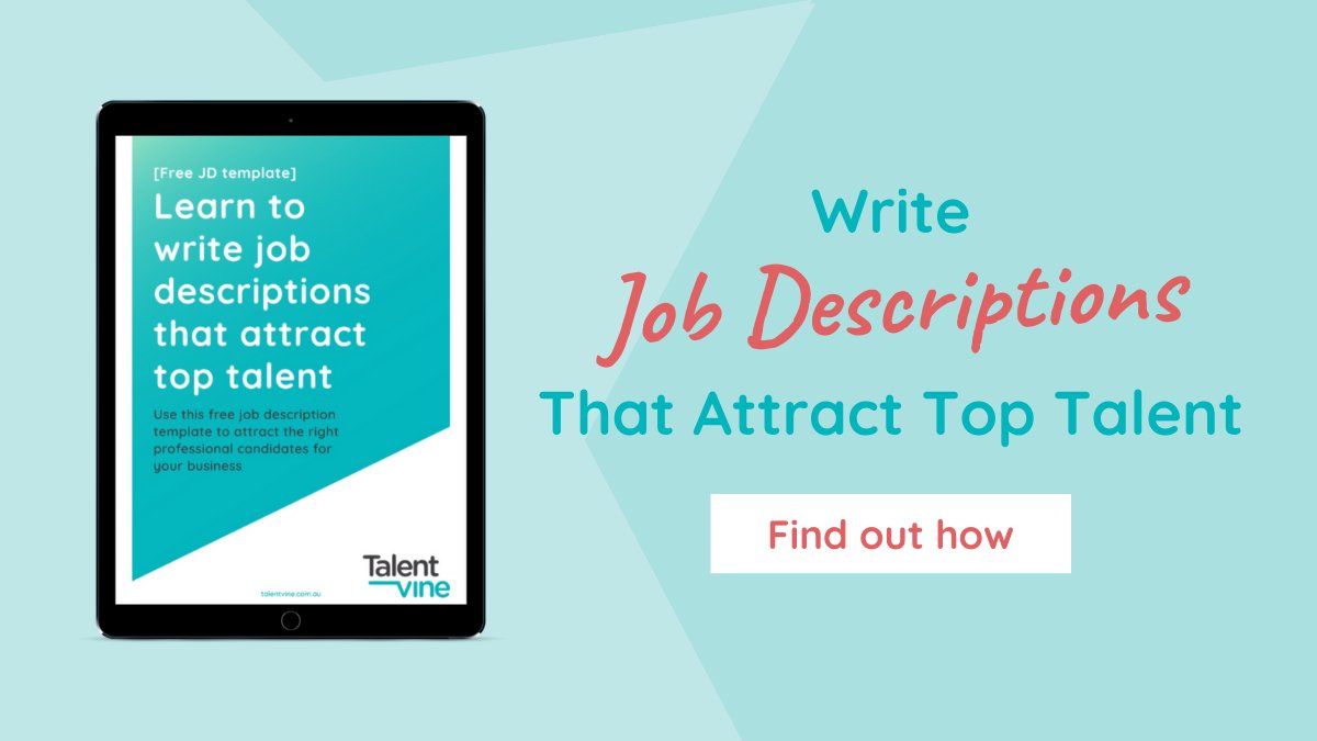 Make your job descriptions stand out; keep them brief and punchy, the more creative. 

We've got your new guide to helping attract top talent, not only that, to attract the right talent for your role. 

Get your guide here: hubs.ly/Q01kNGM-0
