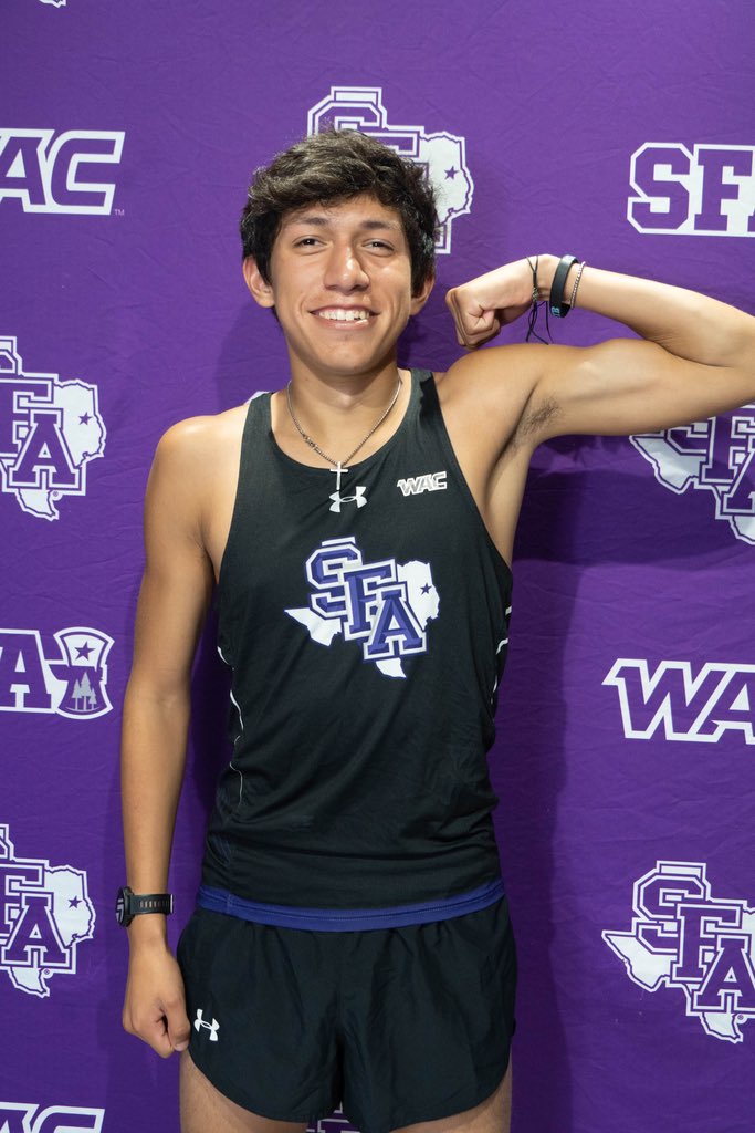 GabeDeLaO's tweet photo. I had a Great Visit! Big Thanks to ⁦@SFA_TFXC⁩ ⁦@CoachHansenSFA⁩ https://t.co/1MyUuqo3ZZ
