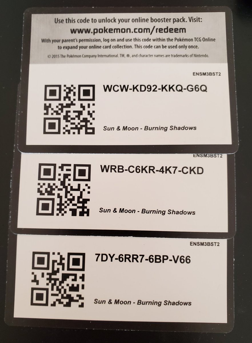fantasykat's tweet photo. Free codes for anyone who play the Pokemon TCG Online https://t.co/YB7vFJpTx9