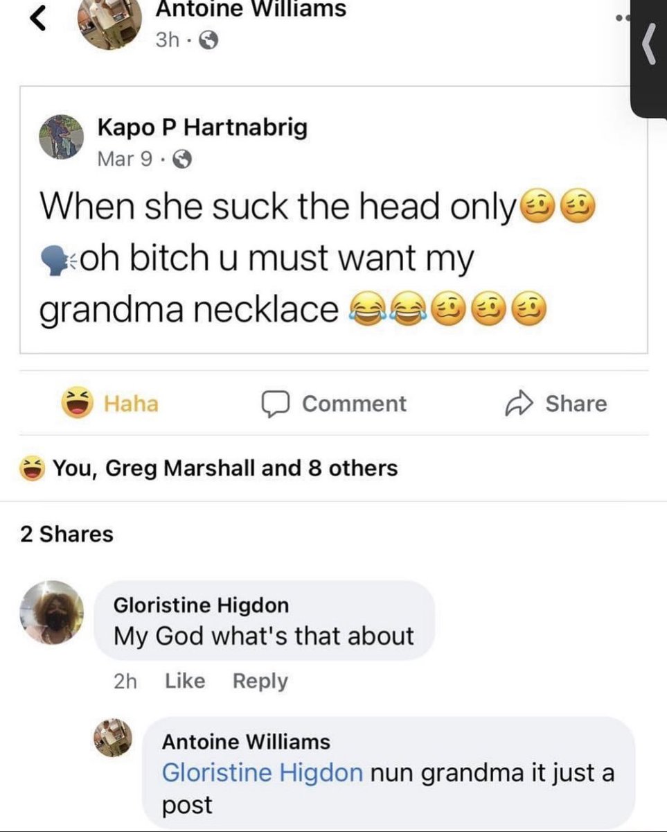 JuliusIrvington's tweet photo. nun grandma it’s just a post https://t.co/xUiBrfX8NX