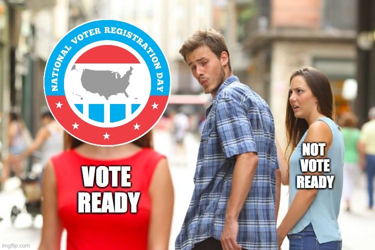 Today is #NationalVoterRegistrationDay! Celebrate with us and our friends @WhenWeAllVote by checking your voter registration. bit.ly/HarrisVR 

Already registered? Text 3 friends a reminder to register to vote. 
#VotingSquad #CivicCities #WhenWeAllVote