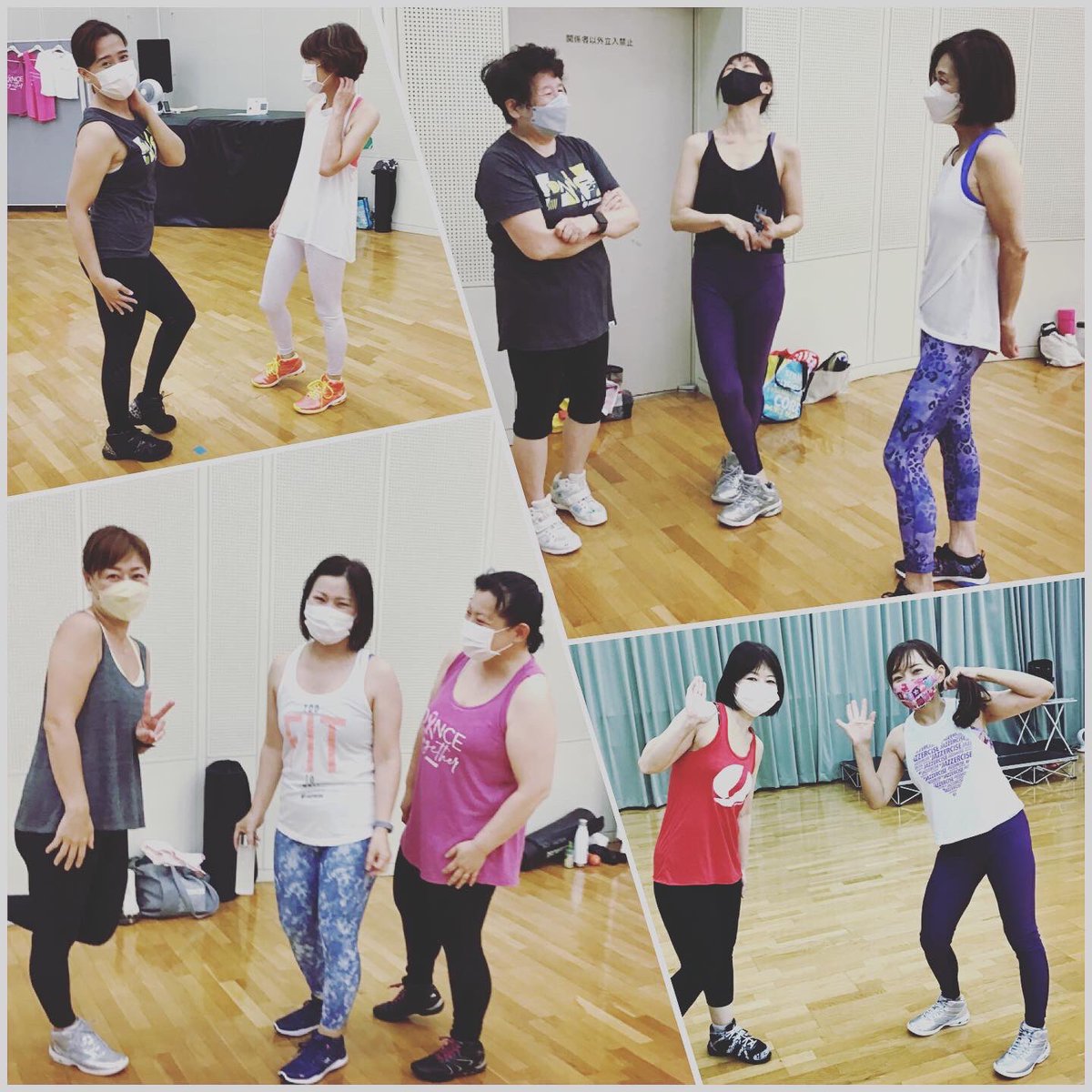 FcMisako's tweet photo. 「ジャザ友👭」
誰かと一緒にワークアウトをするってとっても楽しいですよね♬
一人で汗をかくよりも効果に期待ができるそうです。
インストラクターや参加者と一緒に踊ることで刺激を受け、あなた自身の消費カロリーが向上↗️するそうです。
一緒に踊ってみませんか？
https://t.co/yolUSV8IEv https://t.co/jQcmFLqT9A