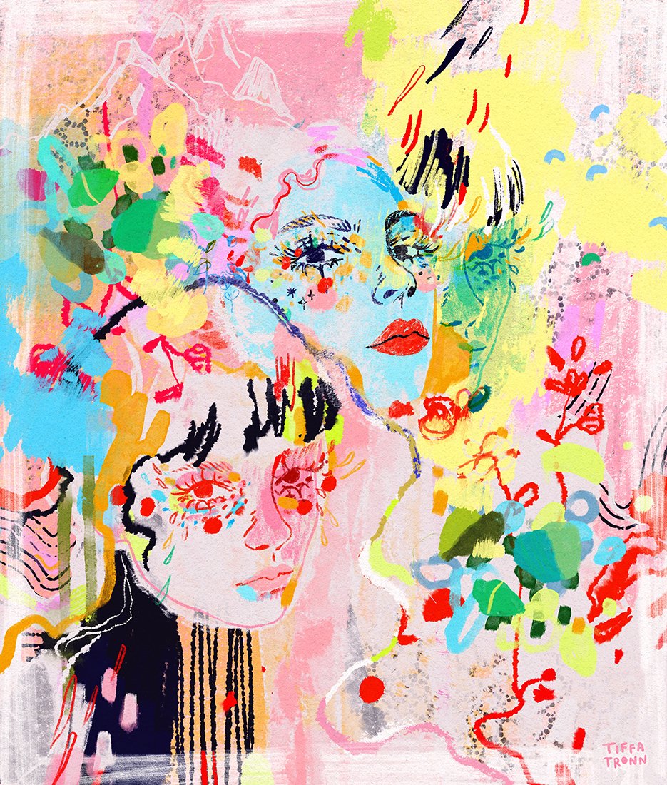 iterations of self 〰️ now live on <a href="/SuperRare/">SuperRare</a> 💎✨