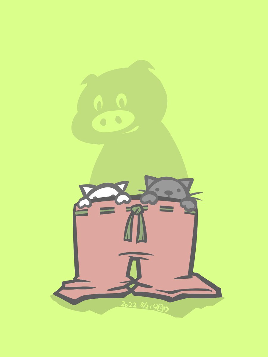 「8月⑦ 8/21〜23 #先月描いた絵を晒そう #イラスト #illustrat」|タロウ@一日一絵のイラスト