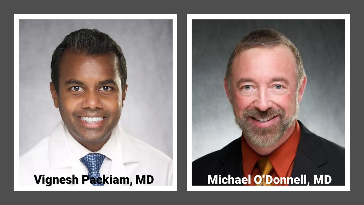 UIowaCancer's tweet photo. A new study by Vignesh Packiam & Michael O’Donnell showed that 82% of people who received periodic treatment w/ 2 chemo drugs after bladder tumor removal as alternative to BCG were still alive 2 yrs later w/out the cancer returning. -https://t.co/nkMu3Xp9Zt https://t.co/xsQir6wh6L