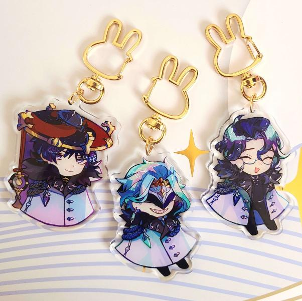 「samples for a few harbinger charms came 」|zeph | Packing Orders!のイラスト