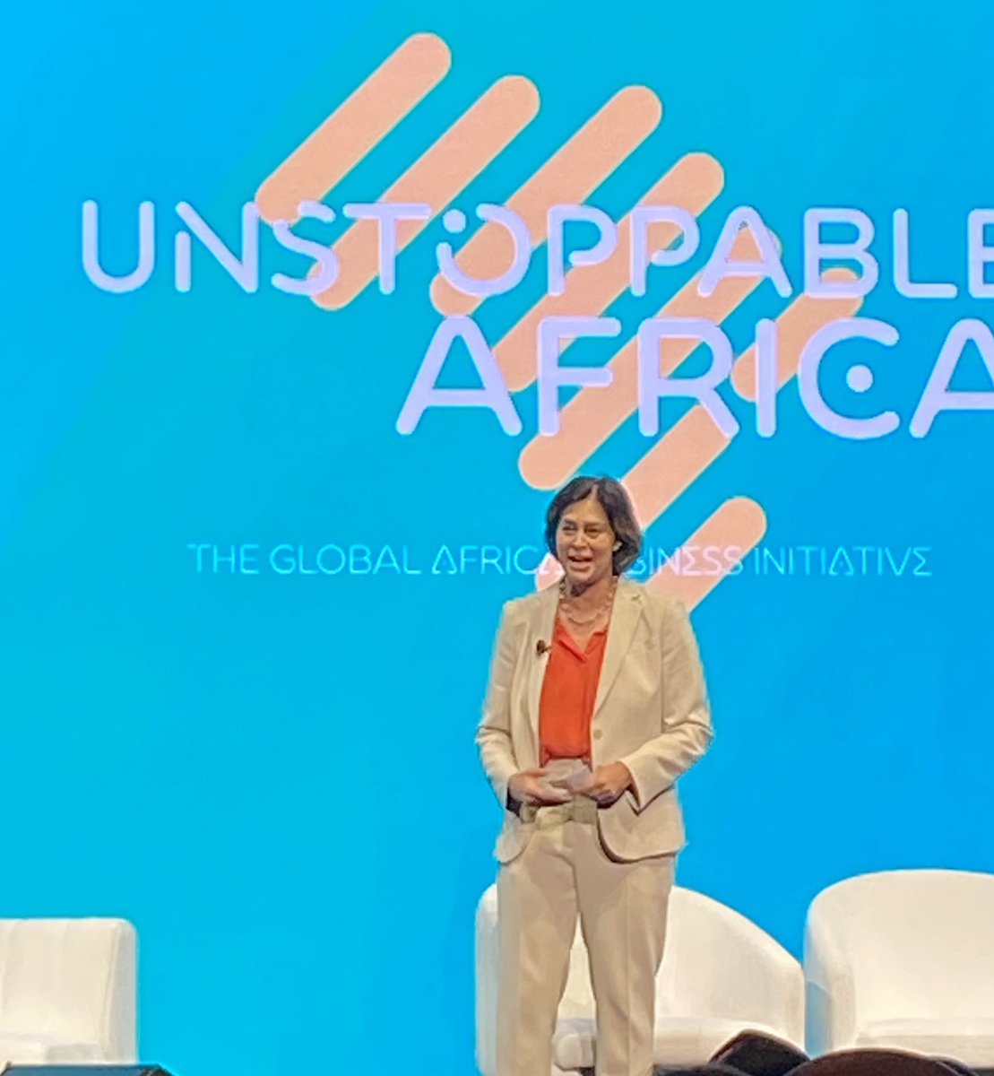 The woman of the moment <a href="/Zain_Verjee/">Zain Verjee</a>. She is unstoppable!  Well done for pulling this off. #UnstoppableAfrica was an amazing one stop shop for meeting in NY during #UNGA2022