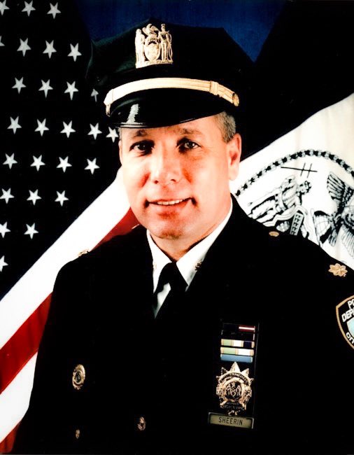 NYPDCeremonial's tweet photo. Inspector Brendan J. Sheerin retired in 2009 from the @NYPDnews Deputy Commissioner Counterterrorism Office and passed away on September 13, 2022. Today, he was carried to his final resting place. May he rest in eternal peace. #NeverForget 
@CeaNypd https://t.co/pVp28dCNuT