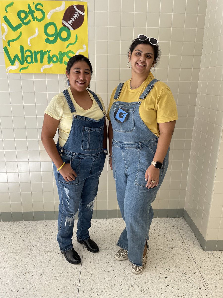 fcs_m_garza's tweet photo. @Rowe006 Hoco Week Day 1: Minion Monday!๐ #RoweFCS #WarriorNation @fcs_r_jimenez https://t.co/Uty2P6VcDZ