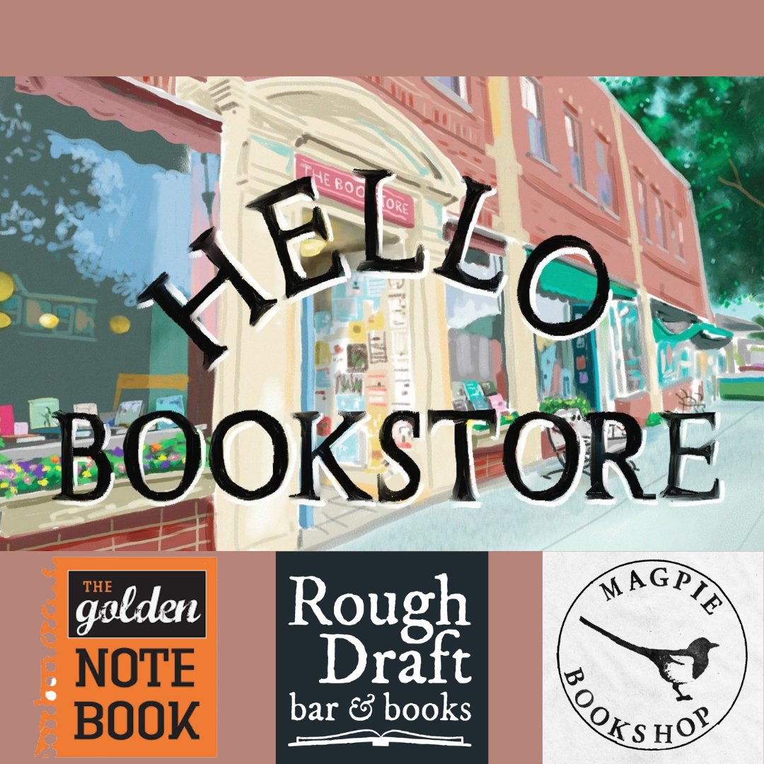 upstatefilms's tweet photo. Our Hello, Bookstore event wouldn't be the same without our co-presenters! 
@GoldenNotebook1 in Woodstock, @roughdraftbar in Kingston, and #MagpieBookshop in Catskill.

To learn more about these lovely stores, check out our Facebook or Instagram page. https://t.co/6AIeZz200f