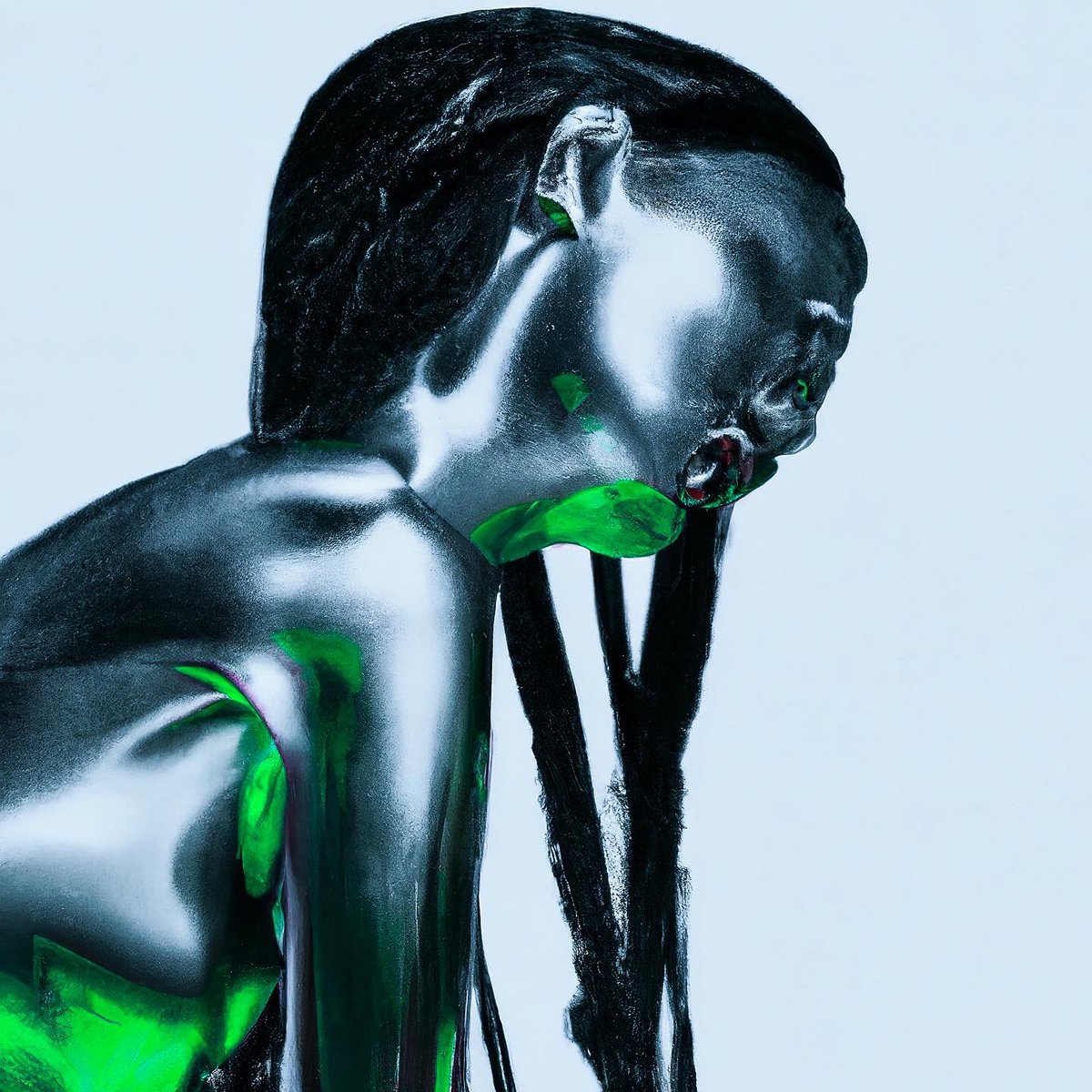 Anomaly_Spectre's tweet photo. [VISUAL] x D-E_S1_SPECIES No.01/02
@anomaly_spectre x AI.

#grqphicdesign #postart #visualarts #cyberpunk #digital_art #dalle2 #midjourney #conceptdesign #ai #anomalyspectre #render #cyborg #surrealart #aiart #generativart #fashionphotography #vogue #aiartcommunity https://t.co/uz5BCtDJHG