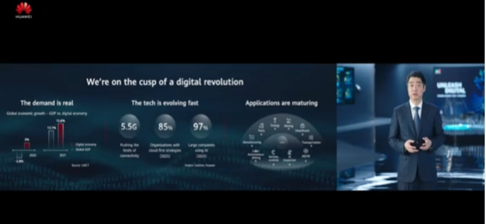 IainLJBrown's tweet photo. Great first day of #HuaweiConnect 22 Impressive keynote on #UnleashingDigital by @Huawei  @KenHu_Huawei

Digital Smart tech is the future and the Huawei #Cloud is bringing the latest #AI for the ride
#ArtificialIntelligence #AI #DataScience #100DaysOfCode #Python #MachineLearning https://t.co/fYDZcdmEuo