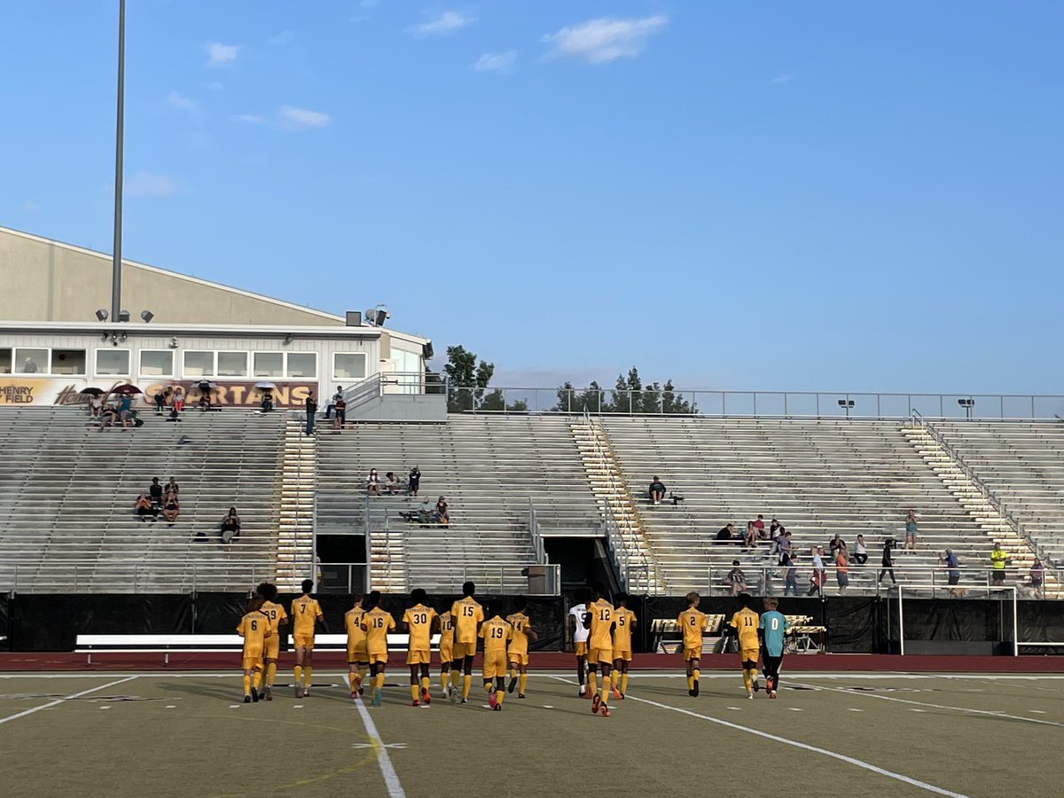 MHSATHLETICS4's tweet photo. Spartan Varsity Boys’ Soccer scores a 1-0 win over @thsshamrocks to improve to 4-2 on the season!! @miltonhershey https://t.co/CwEKz89swZ