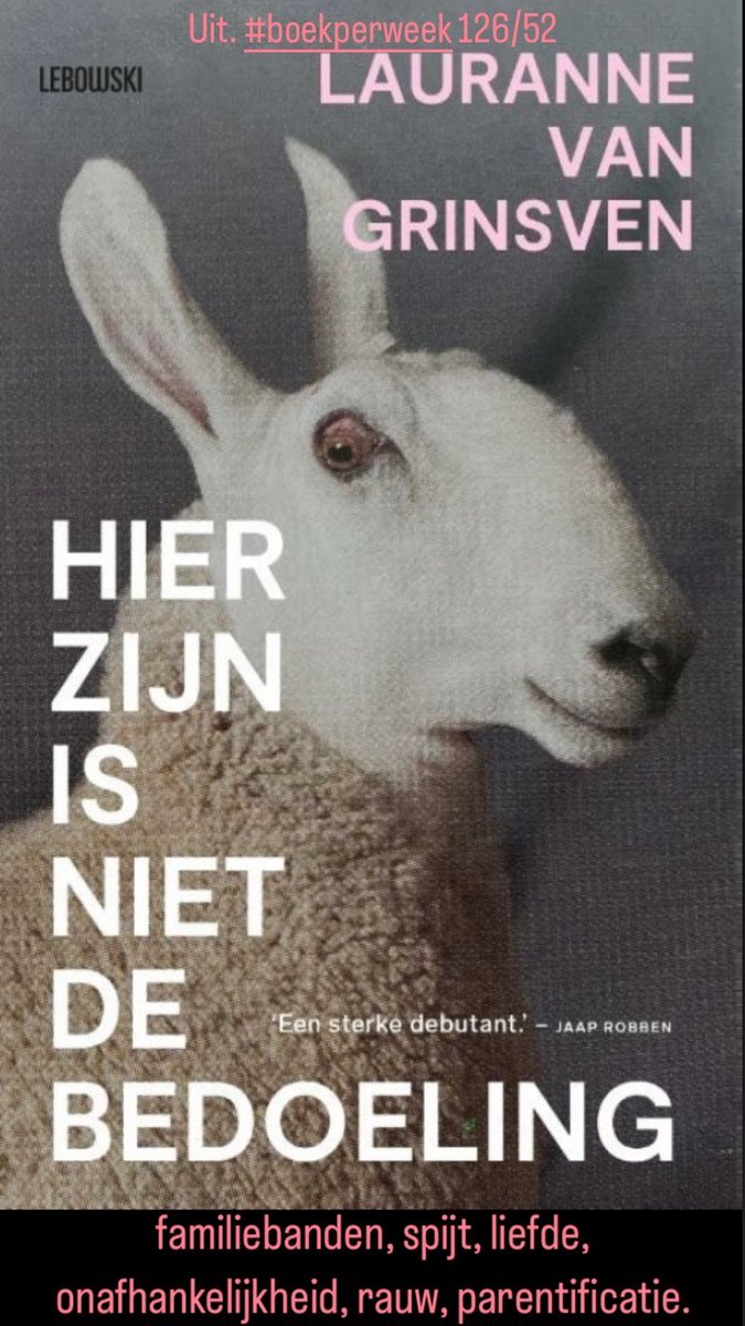 1974marjolein's tweet photo. Wat een gaaf debuut van @lrnnvg over de complexiteit van familiebanden, groei, het dorpse leven, parentificatie, afscheid, verbondenheid en je eigen route afleggen.
Erg knap beschreven.
#boekperweek
126/52 https://t.co/A07yMVaSiX