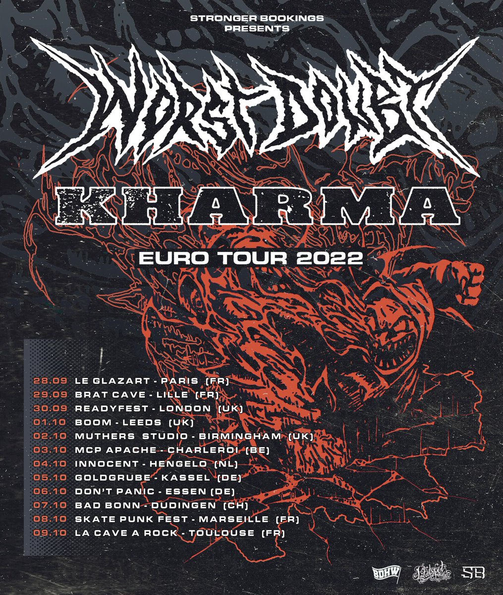 kharmamwhc's tweet image. Our run in Europe with @worstdoubthc starts in a little over a week! Coming up quick