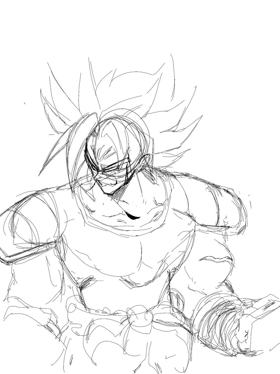 Ssj Broly scribble