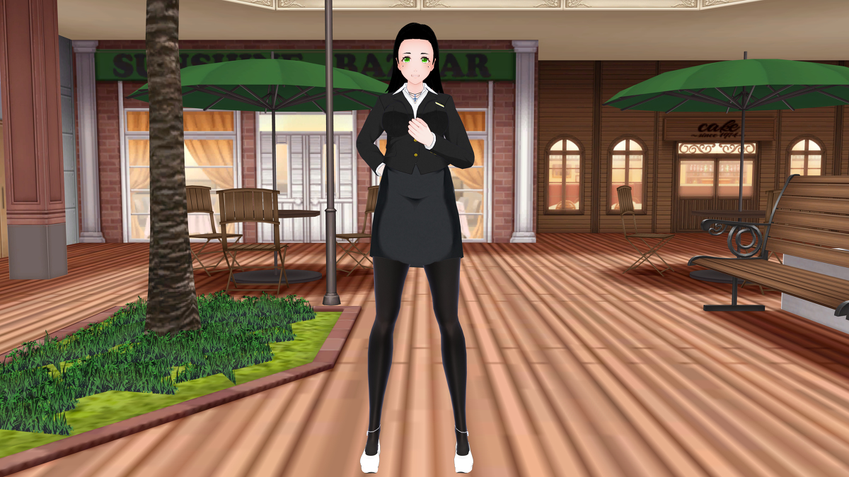hiragi_actor's tweet photo. No.11 羽賀 椿 ver.COM3D2 #COM3D2 #長身女性 #黒タイツ #ポケットに手 #キック #厚底 https://t.co/H9UhwOoUBn https://t.co/CpX6R2Xiin
