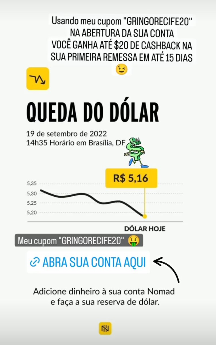 PeterOBrien_'s tweet photo. abra sua conta aqui: https://t.co/tqWSrTuoQZ
Meu cupom:
GRINGORECIFE20 https://t.co/oueaq3SU77
