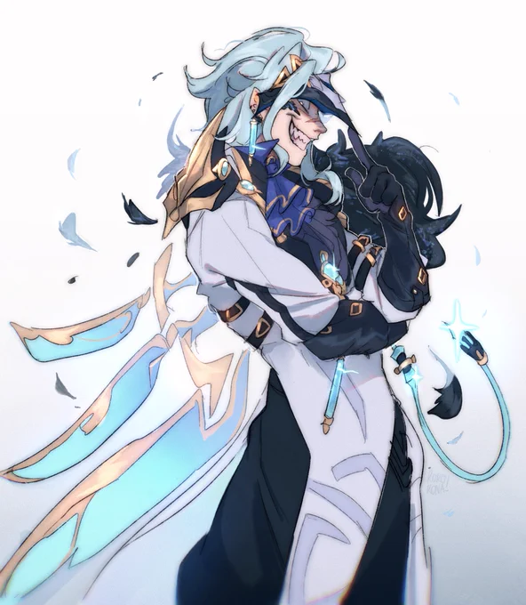 his new design is like a crow#dottore 