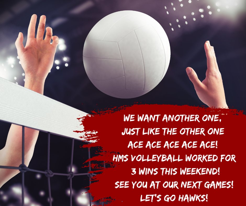 HMSHAWKS_CISD's tweet photo. HMS Volleyball worked for 3 wins this last weekend! Congrats! @HMSHAWKS_CISD #hmshawkstrong #WeAreClintISD https://t.co/iRLqBiOMYQ