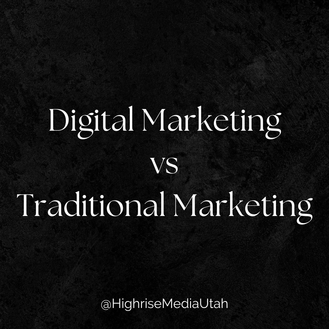 highrisestudio_'s tweet photo. Digital marketing vs. traditional marketing: what’s the difference? Swipe to learn more
#womeninsocialmedia #creativemarketing #creativeladydirectory #solopreneur #dreamclients https://t.co/eJjGskeoBm