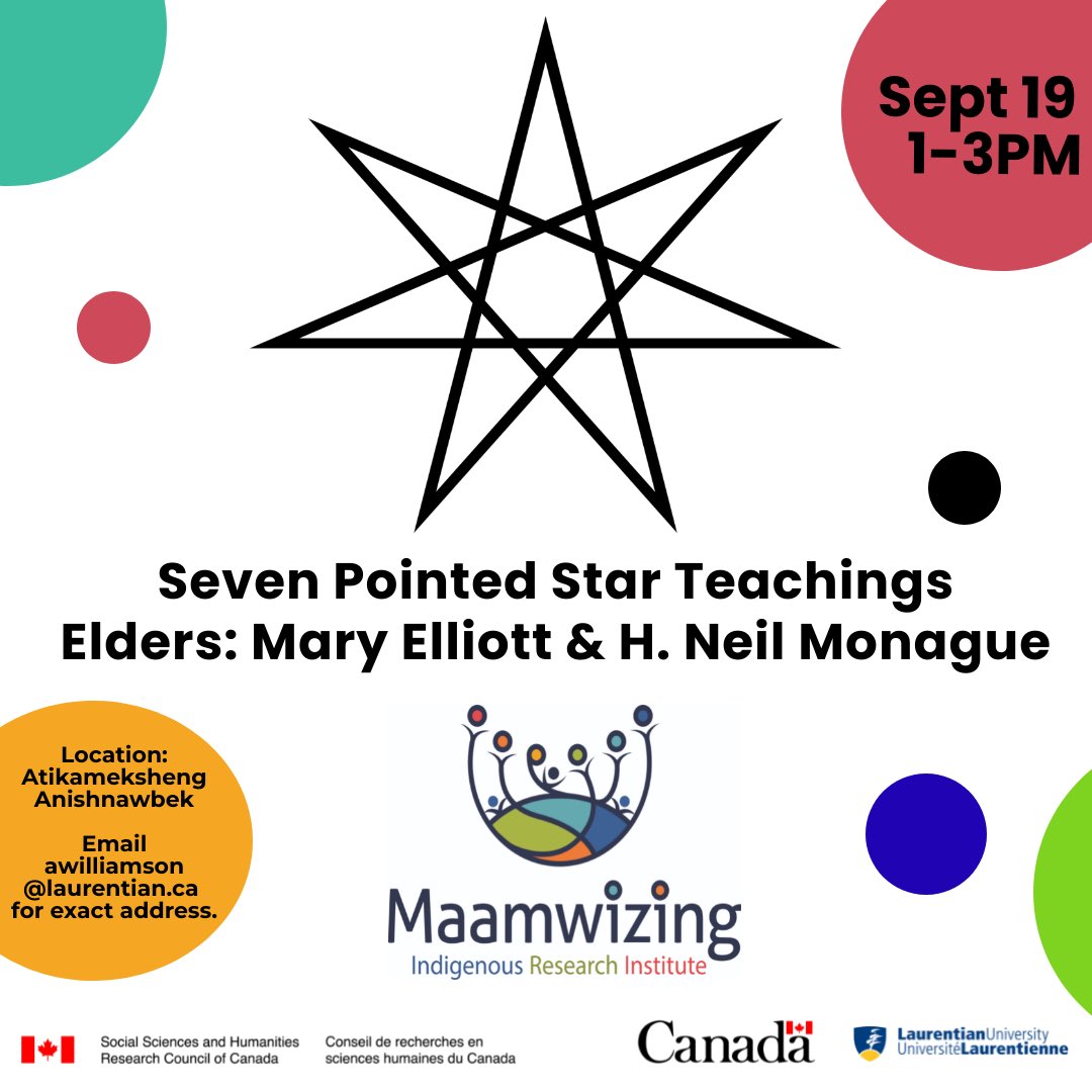 Maamwizing Indigenous Research Institute tweet media