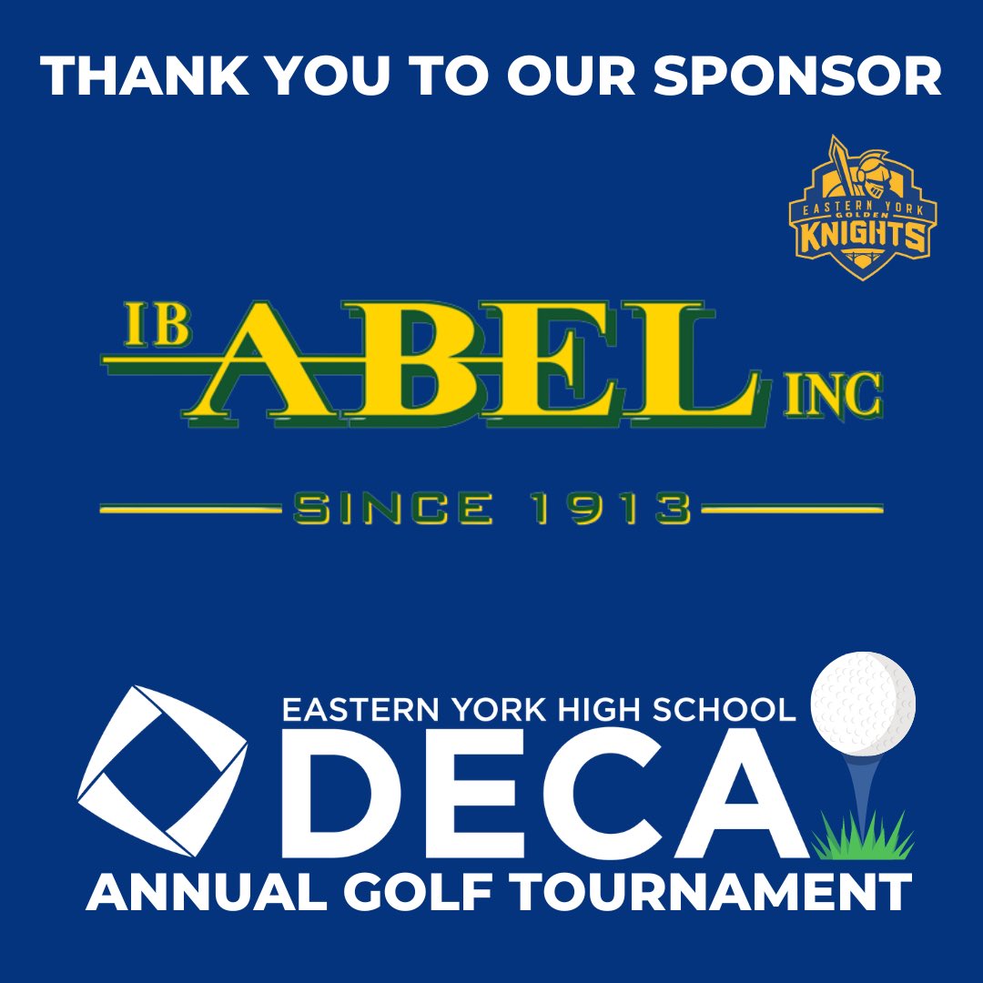 MrLittleEYHS's tweet photo. It’s not to late to sign up for the DECA Scramble Golf Tournament on 10/22 at Cool Creek. Thanks to IB ABEL INC, the winning foursome will get a shot at $100K. Register now at https://t.co/8rt9QwI593 https://t.co/YjVxrfObY7
