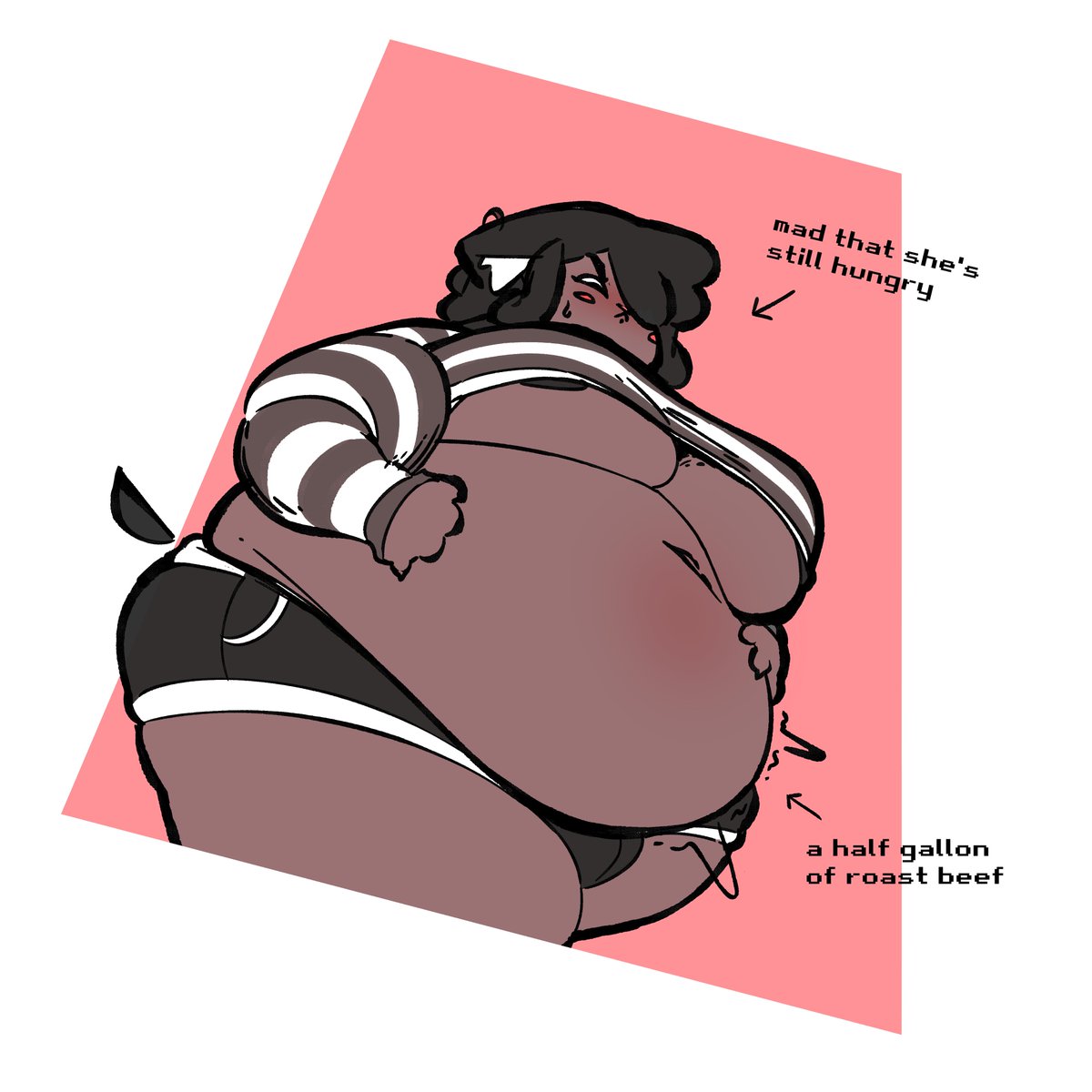 who keeps feedin this fat fuckin dog dude