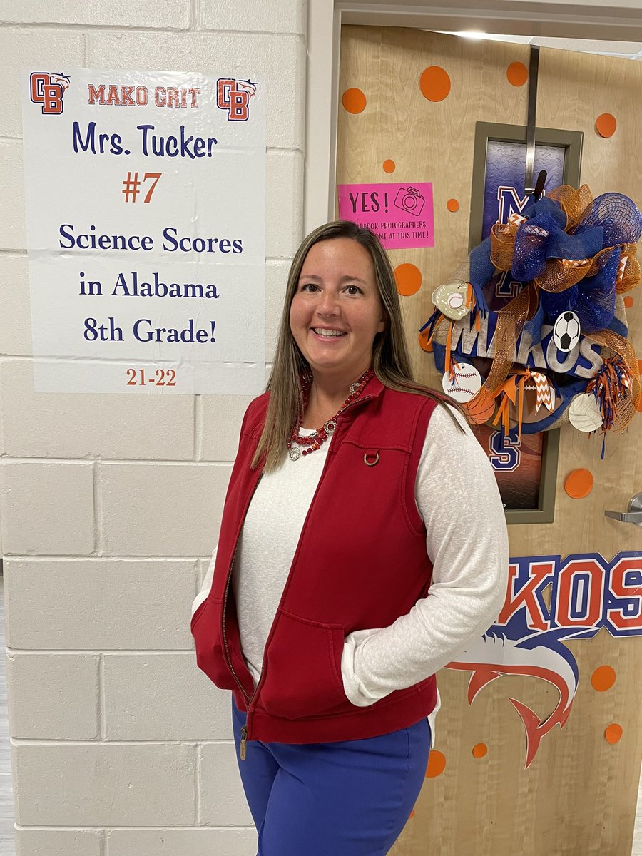 This week OBMS is highlighting our teachers and their accomplishments on the 21-22 ACAP assessment. Today we recognize Mrs. Leah Tucker for her outstanding instructional classroom leadership, and guiding her students to the 7th highest ranked science scores in the state.