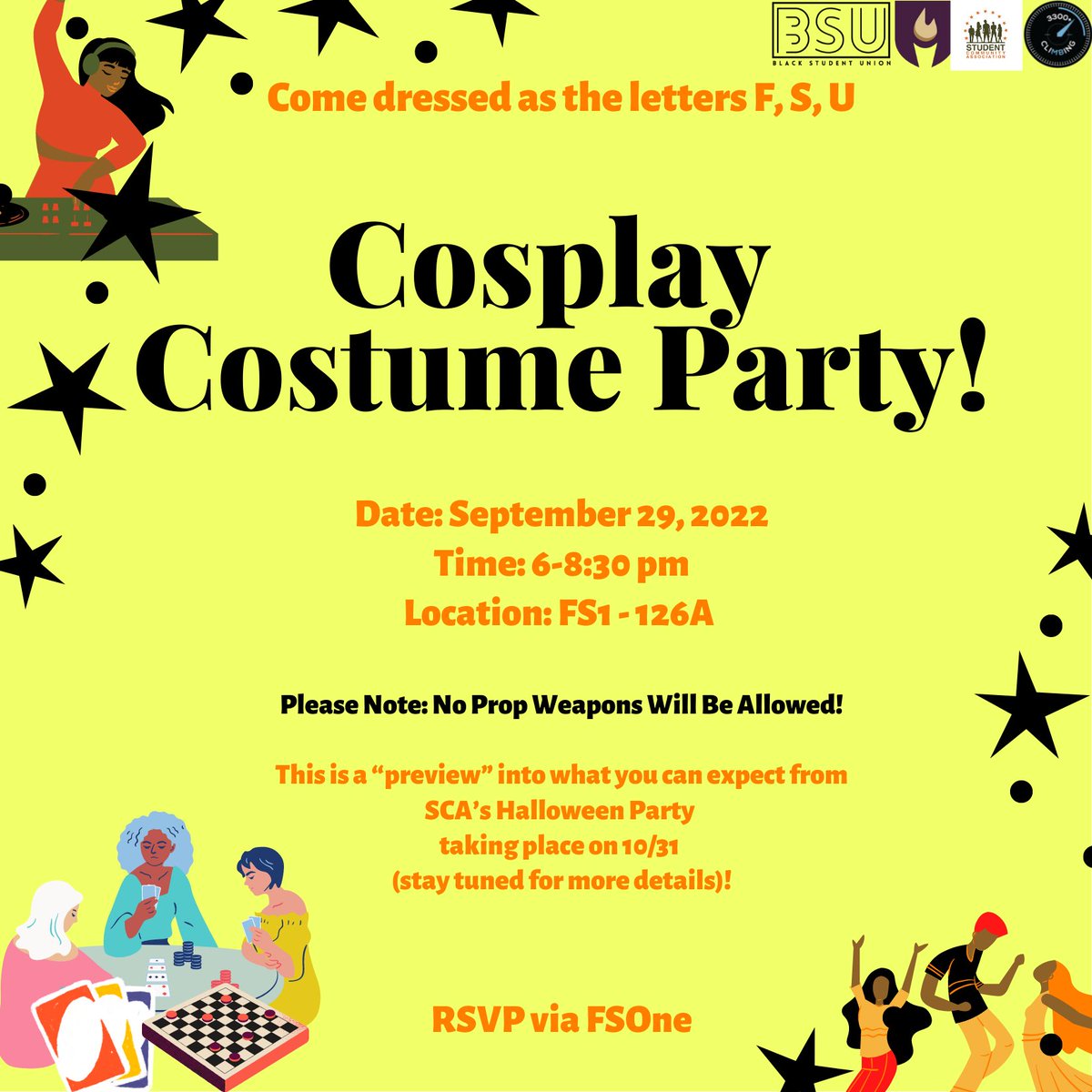 👋 Hey <a href="/FullSail/">Full Sail University</a> Friends! 
👀 Check out this opportunity for an ON CAMPUS event we're partnering with other campus organizations to host! 
‼️RSVP via FSOne