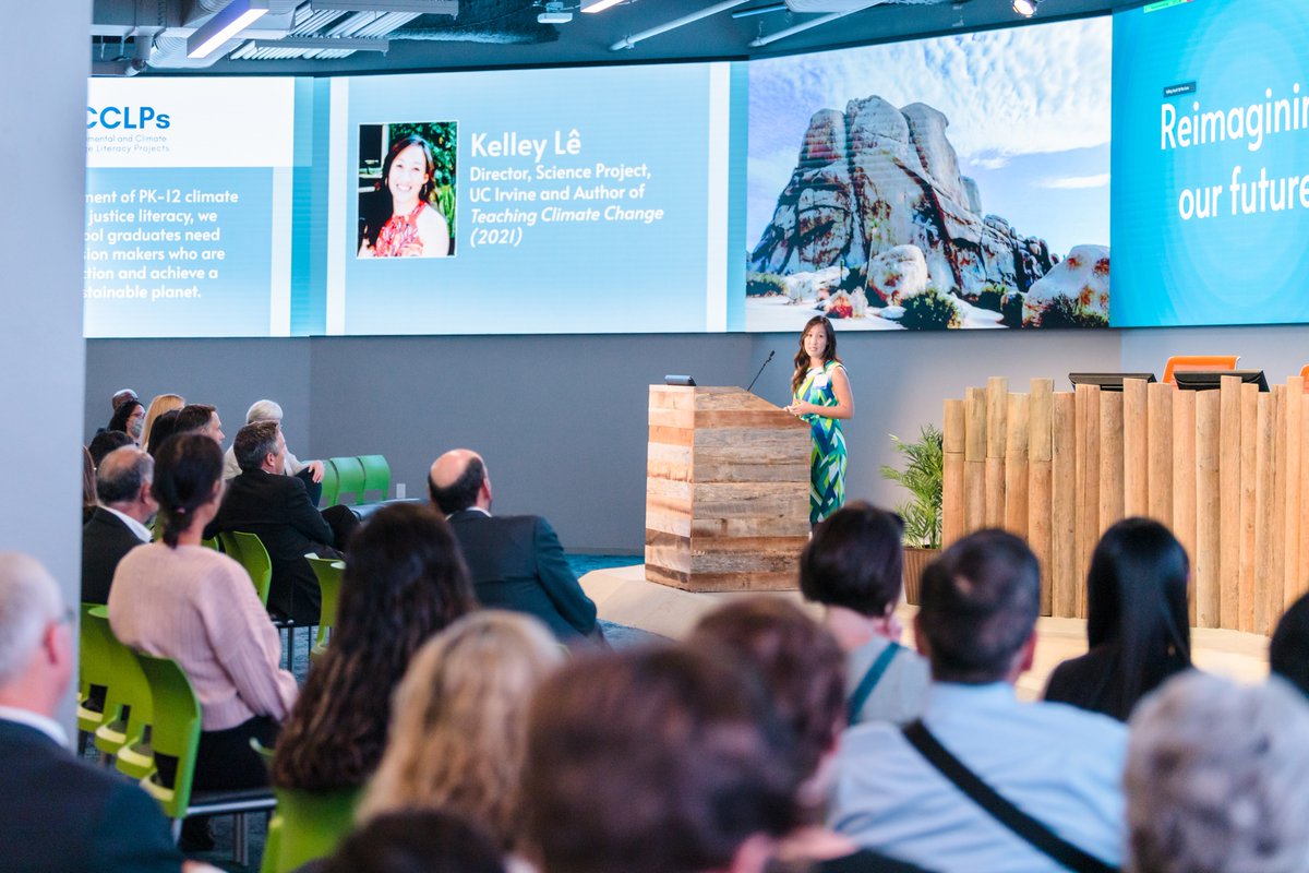 Last week we celebrated the (re)launch event of the <a href="/UofCalifornia/">University of California</a>-<a href="/calstate/">The CSU</a> Environmental and Climate Change Literacy Projects <a href="/ECCLPs/">Environmental and Climate Change Literacy Projects</a>. This event brought together an array of education leaders and stakeholders to help advance PK-12 #climateliteracy! <a href="/TenStrands/">Ten Strands</a> <a href="/UCIEducation/">UCIEducation</a>