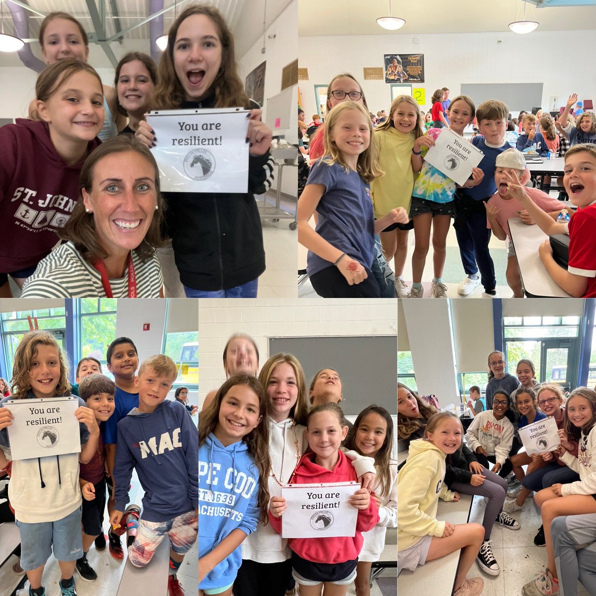 HenryWarrenAP's tweet photo. You are RESILIENT & continue to RISE to the occasion! 🤩🎈#PositiveSignMonday #MillerMustangsHPS #MondayMotivation https://t.co/P5Unl7bqF5